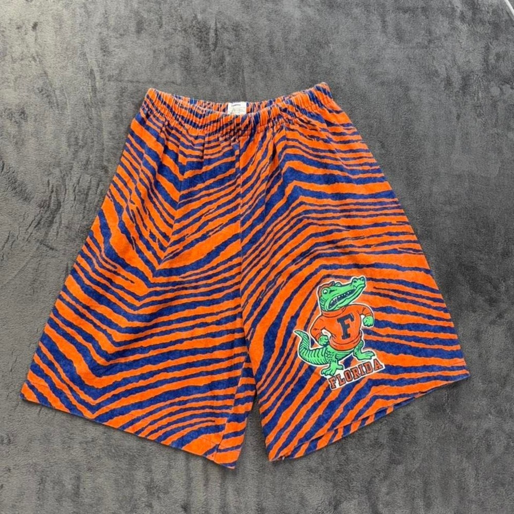 Vintage Florida Gators Shorts Mens Medium 90s Zubaz style